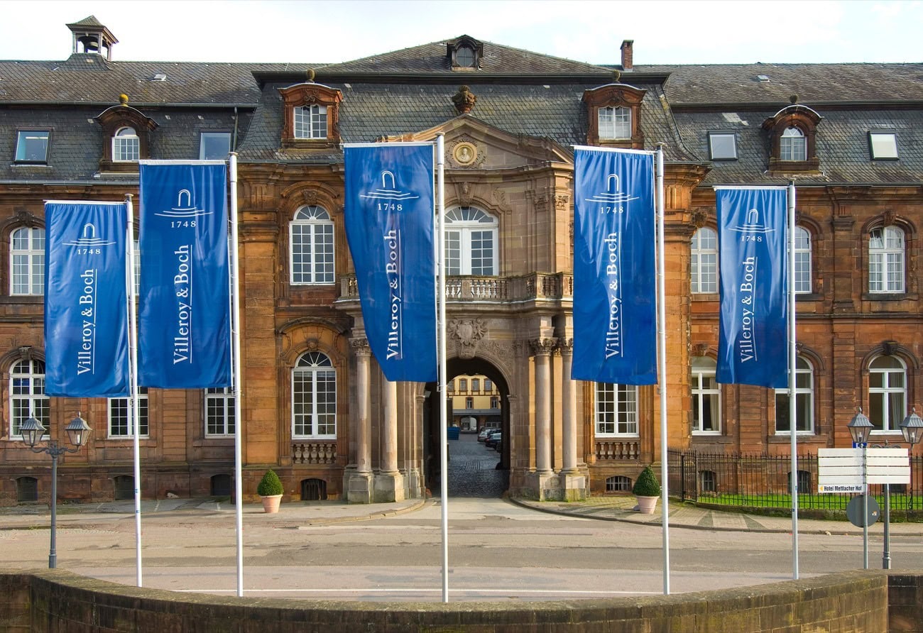 Hauptverwaltung Villeroy & Boch, Alte Abtei Mettlach. Foto: V&B