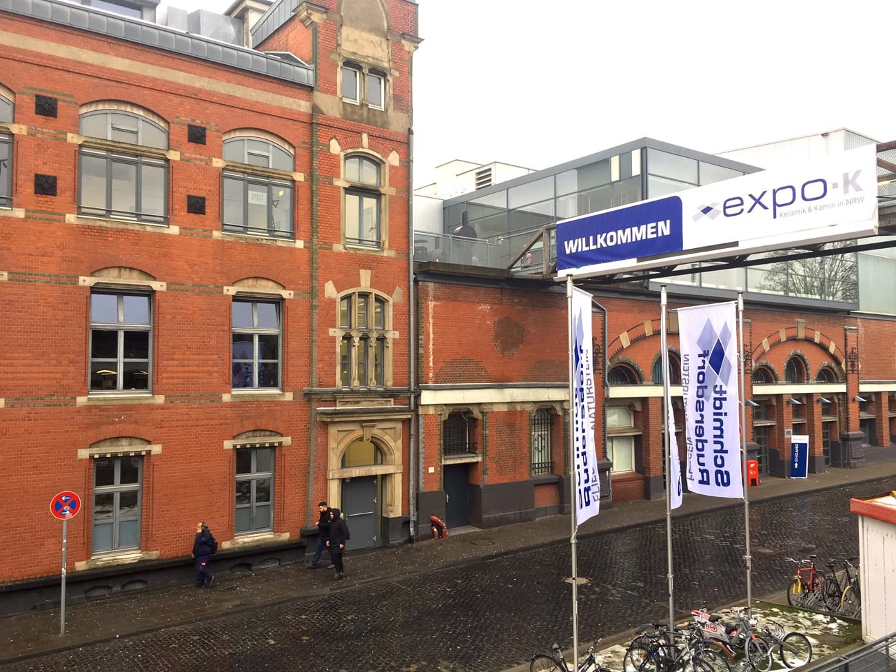Die schöne alte Posthalle im Herzen Köln bot eine ausgezeichnete Location für die neue Hausmesse.