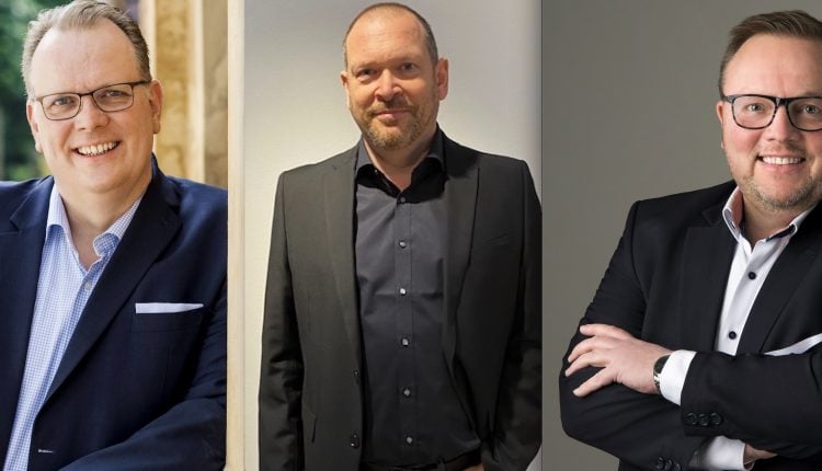 Rüdiger Lückheide, Marc Bellstedt und Andreas Emming (v.l.n.r.). Fotos: Privat/ H. Bach