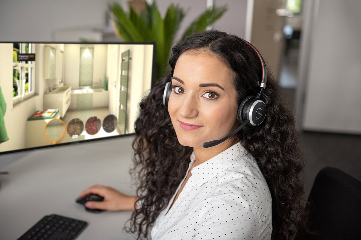 Elena Pumilia, Badexpertin und Trainerin der Palette Academy Bild: Palette CAD