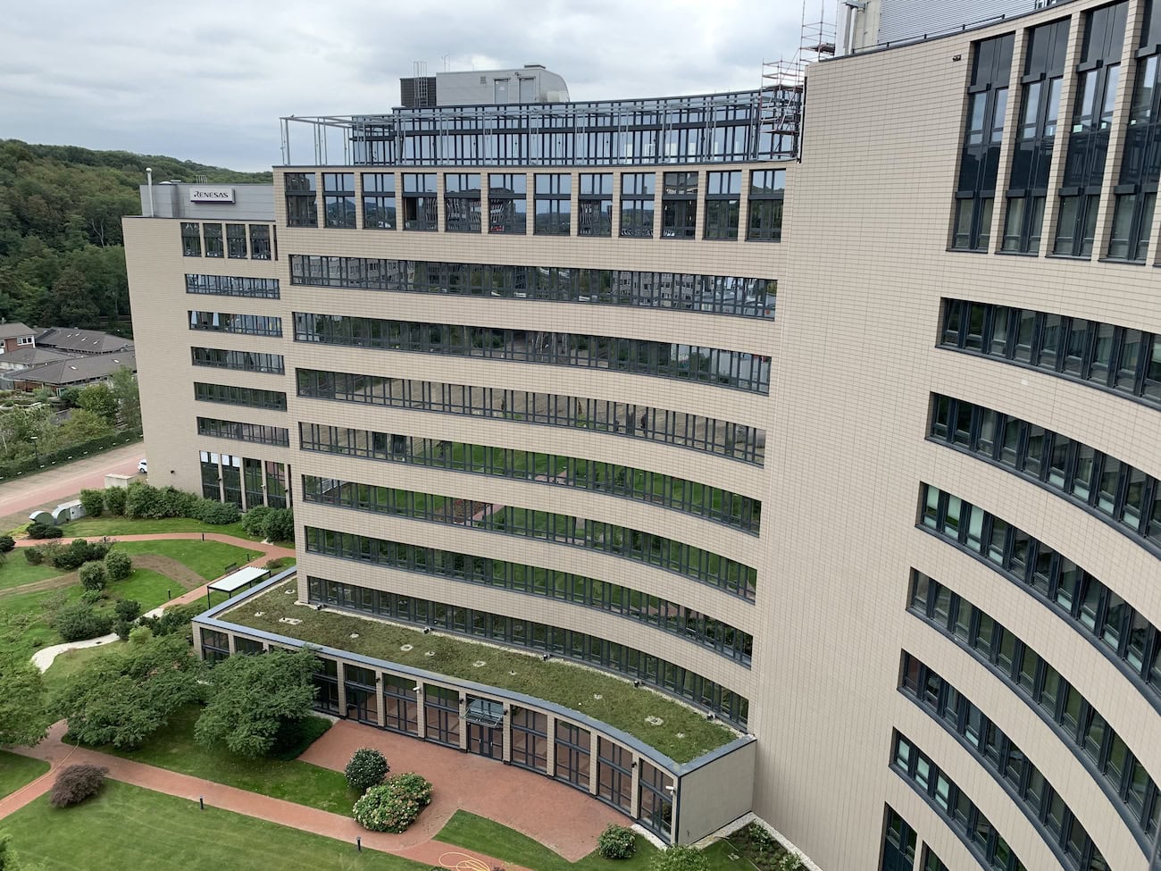 Neubau eines 11-geschossiges Bürogebäudes als Erweiterung des Arcadia Parc