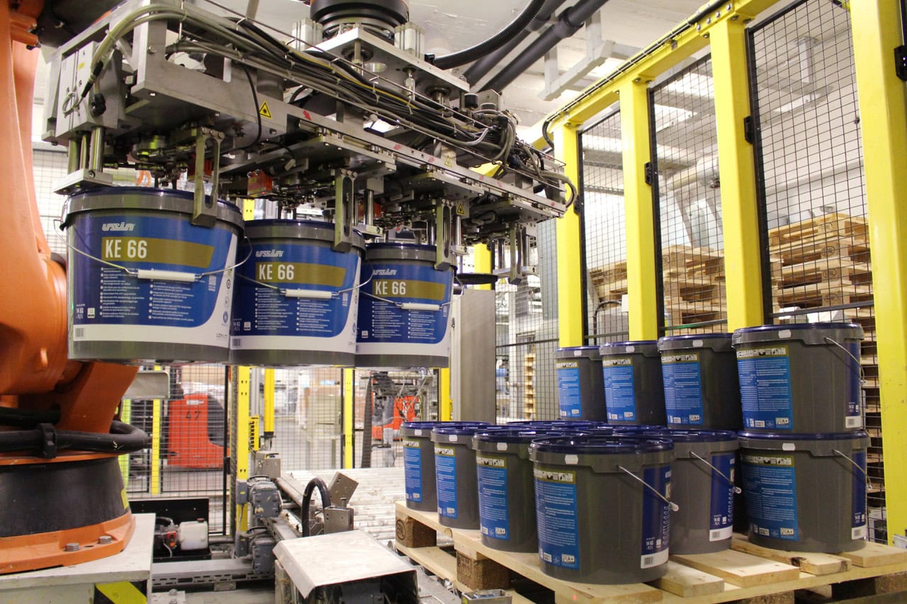 Pro Gebinde liegt die Einsparung an CO² gegenüber Neuware nun bei 36,53 %.