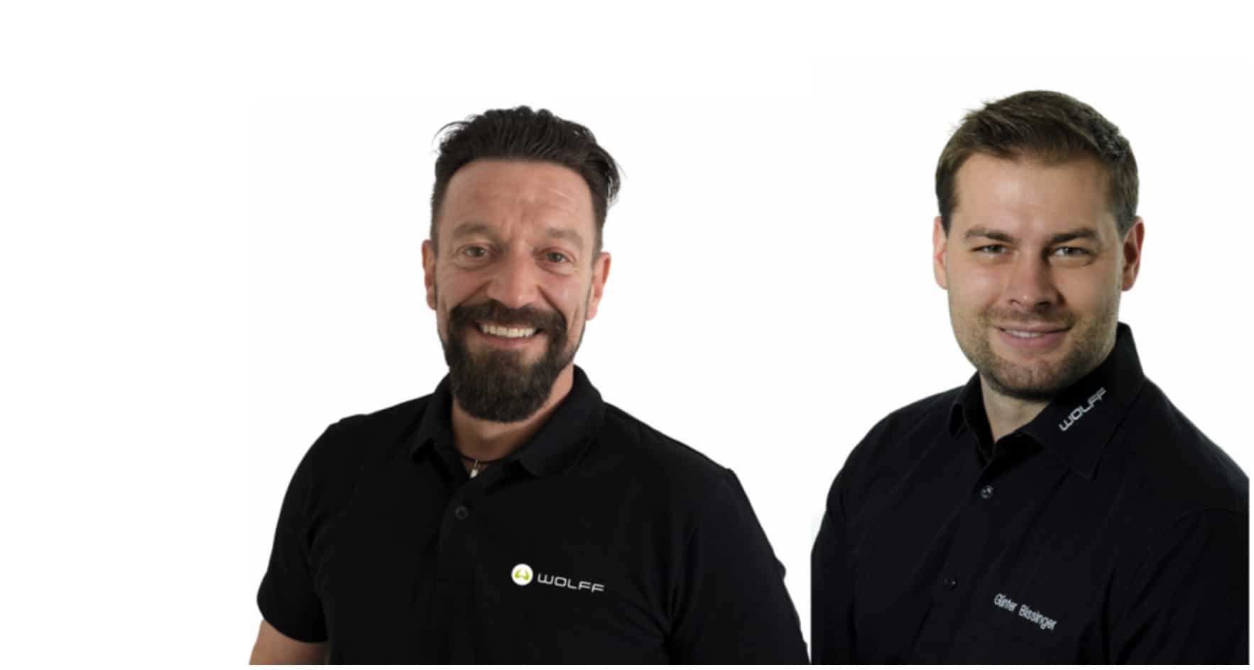 Tino Taupp (links) betreut ab 1. Juli 2022 gemeinsam mit Günter Bissinger (rechts) das Gebiet Nordbayern.