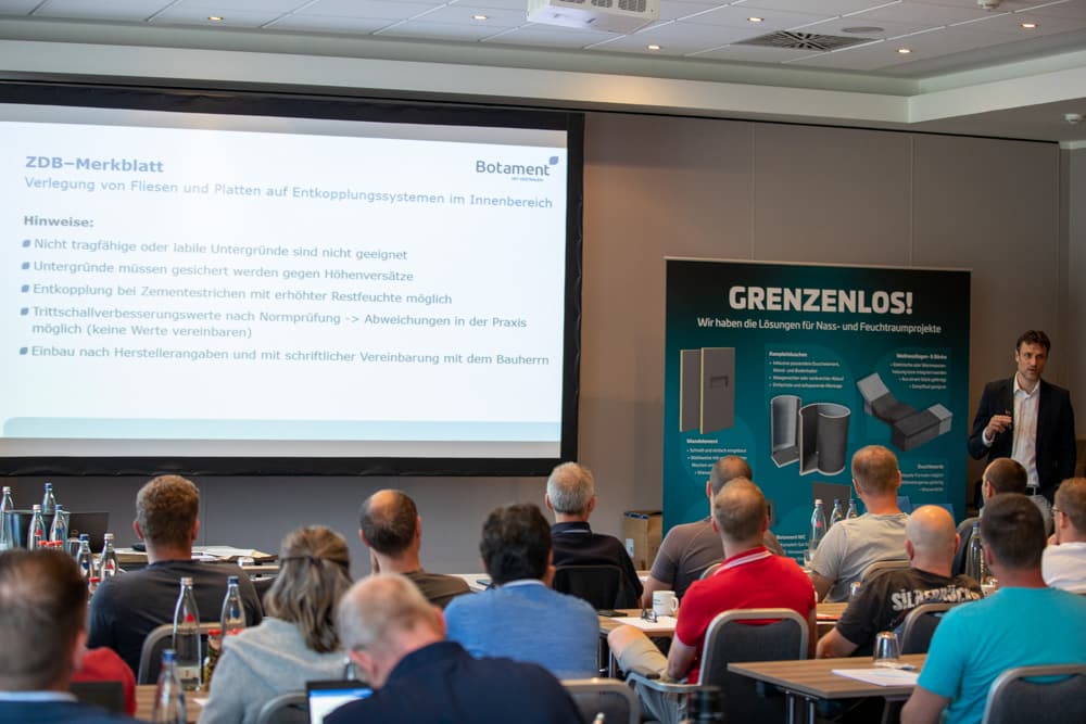 Über 400 begeisterte Kunden nahmen an der Botament Akademie teil.. Foto: Botament