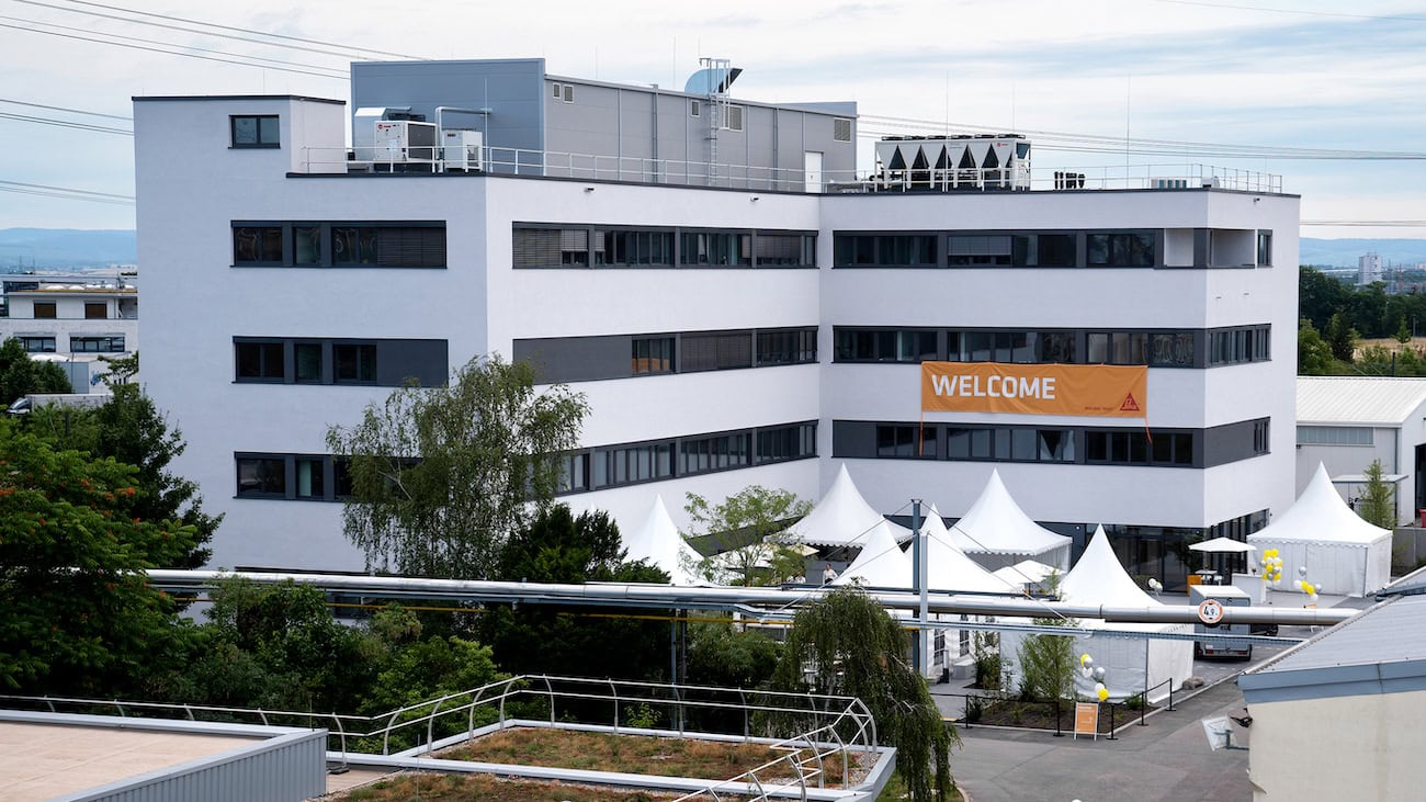 Das neue Technology Center der Sika Deutschland GmbH am Standort Stuttgart wurde am 4. Juli 2022 feierlich eröffnet. © Sika Deutschland