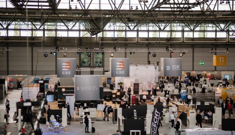 Überblick über den E/D/E Branchentreff 2022 in der Messe Leipzig