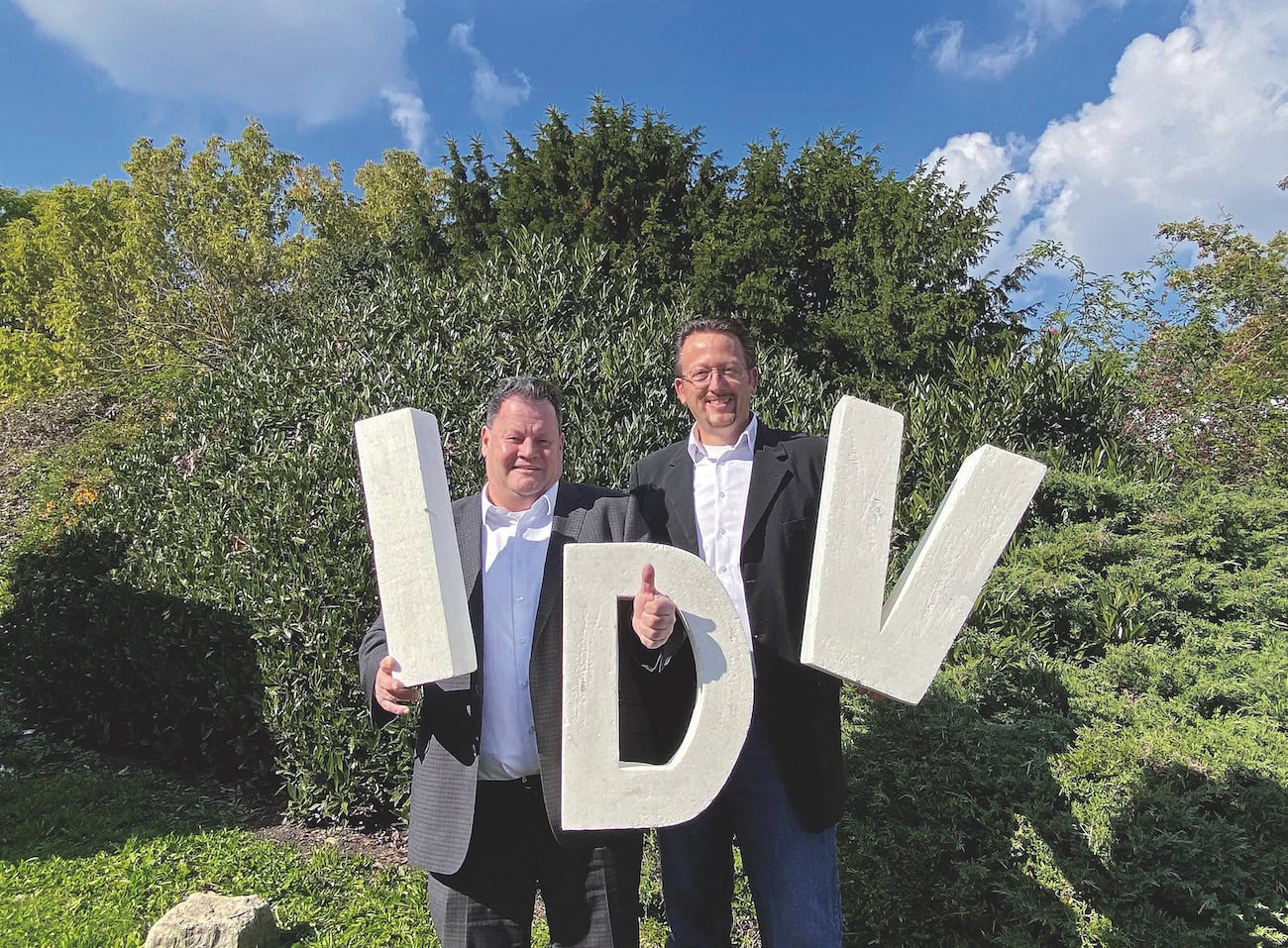 Die IDV-Geschäftsführung (v. l.): Frank Bodnariuk und Markus Horn