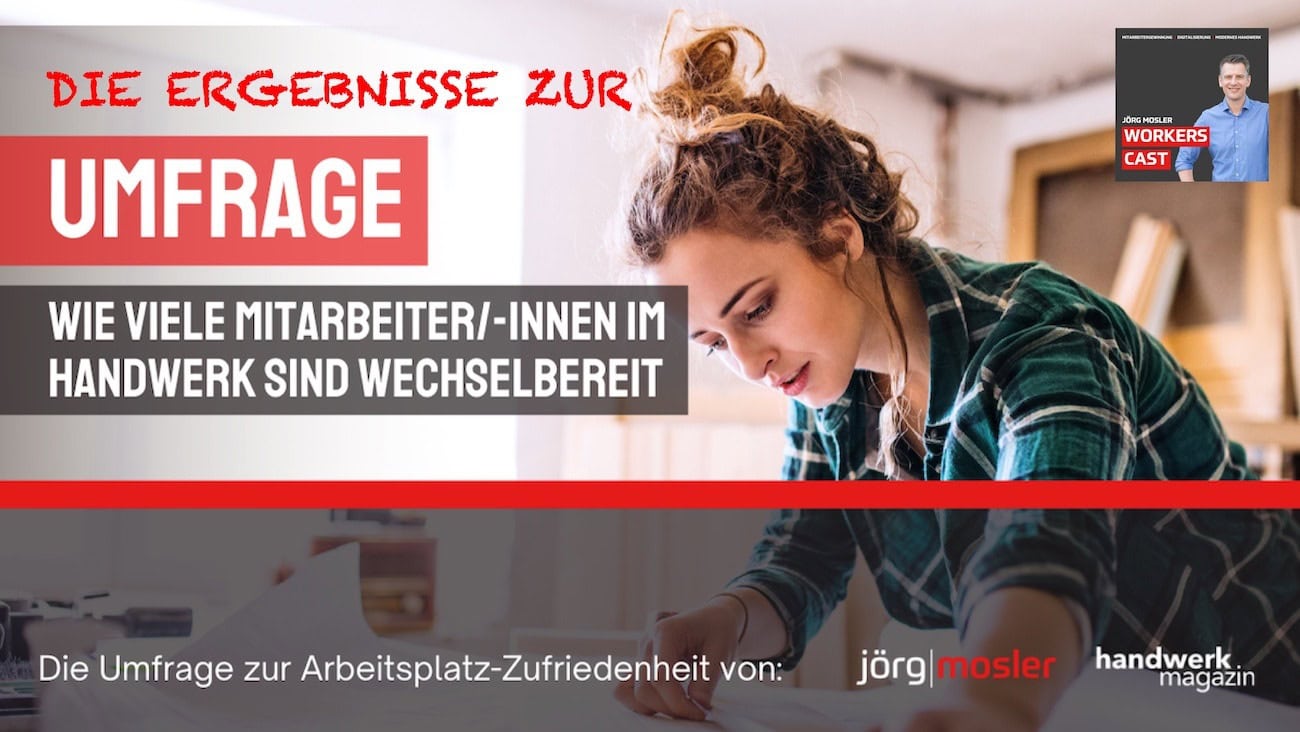 Umfrage Ergebnisse Handwerkerstudie