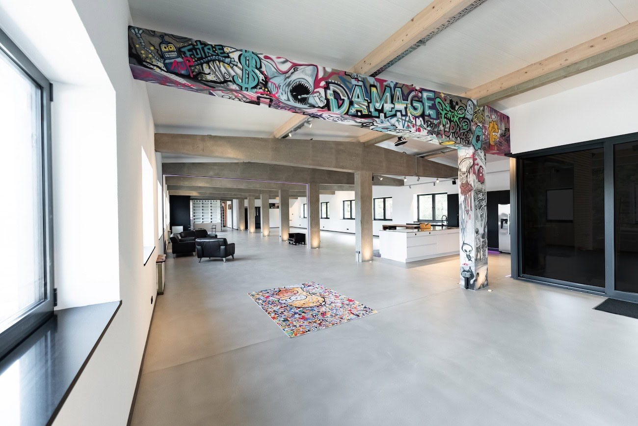 Loft-Wohnung gestaltet mit Sichtbeton mit PCI Zemtec 1K, versiegelt mit PCI Zemtec Top.