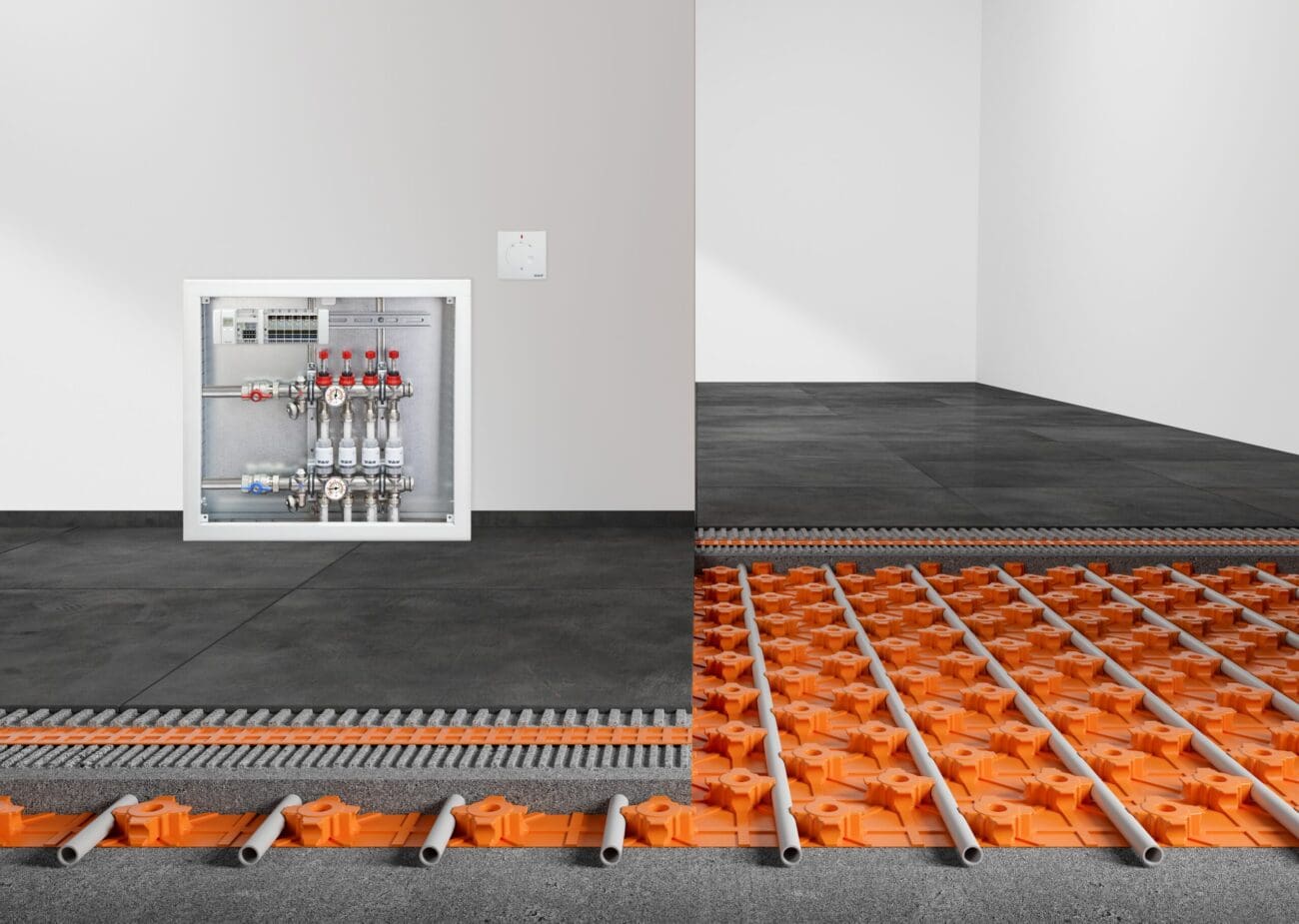 Bekotec-Therm: Auf der ISH präsentiert Schlüter-Systems Neuerungen für die energiesparende Fußbodenheizung