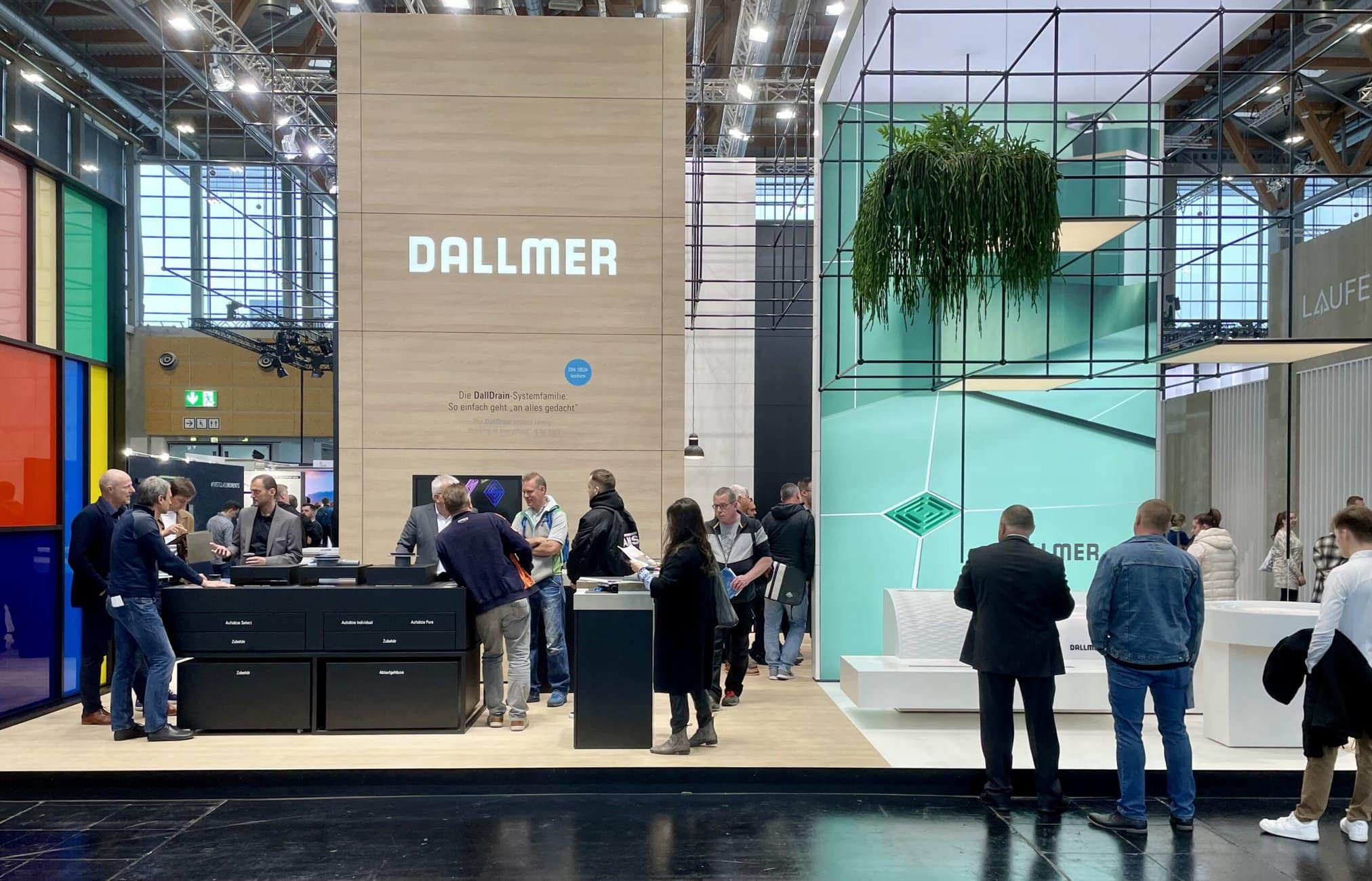 Nach dem großen Zuspruch im letzten Jahr wird Dallmer auch auf der ISH seine Produktneuheiten präsentieren. Foto: Dallmer