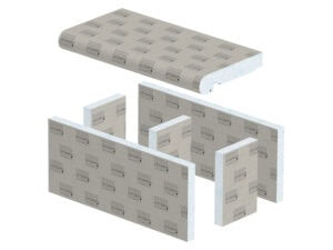 Die Modelle „Relax-Ba Size“, „Solo“ und „Shape“ eignen sich für verschiedene Fliesenformate von Mosaik bis großformatig 