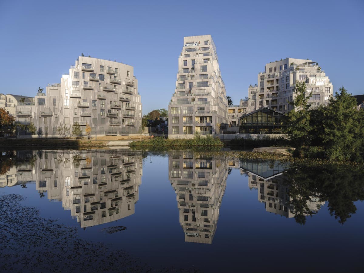 Agrob Buchtal Fassade an Wohnkomplex in Rennes