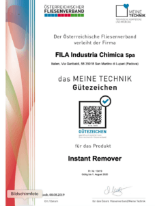 FILA Solutions ist Partner des Österreichischen Fliesenverbands 