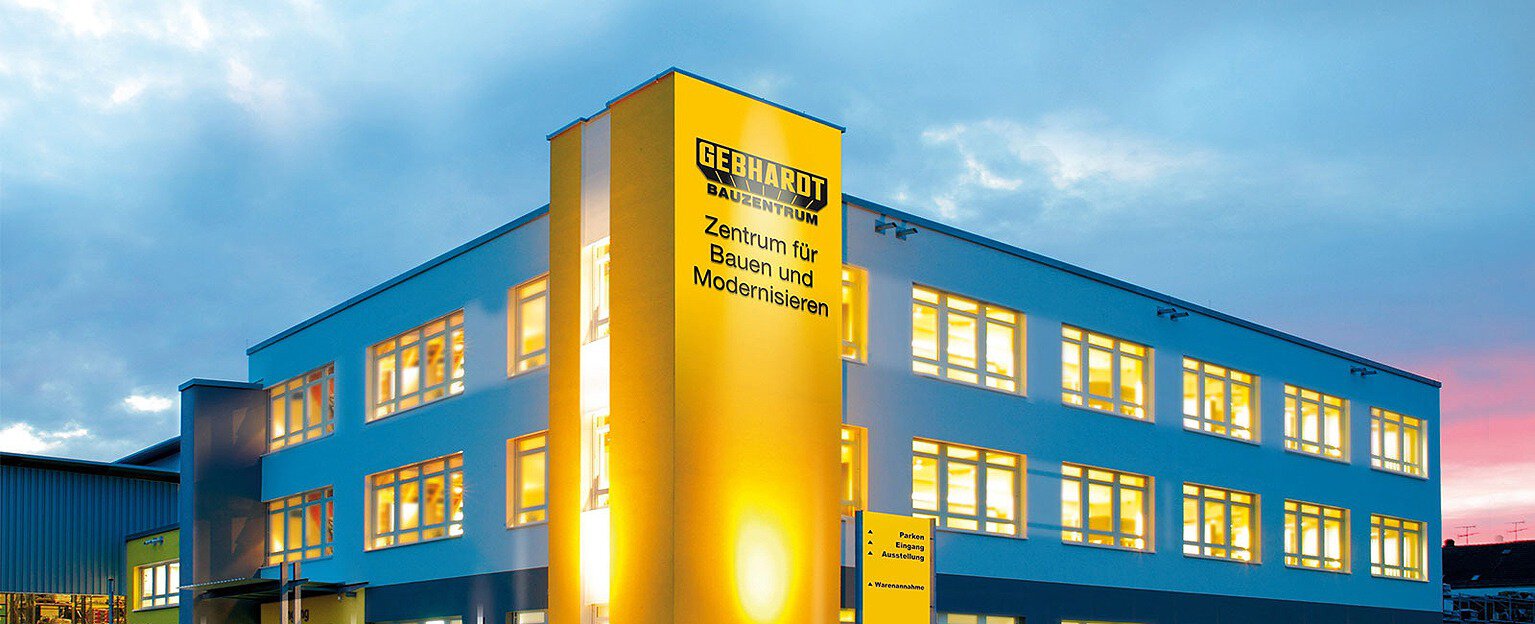 Auch nach der Integration der Gebhardt Bauzentrum GmbH & Co. KG in die BAUKING bleibt der Markenauftritt erhalten. Dasselbe gilt für die Bäthge Baustoffe GmbH & Co. KG. Foto: BAUKING GmbH