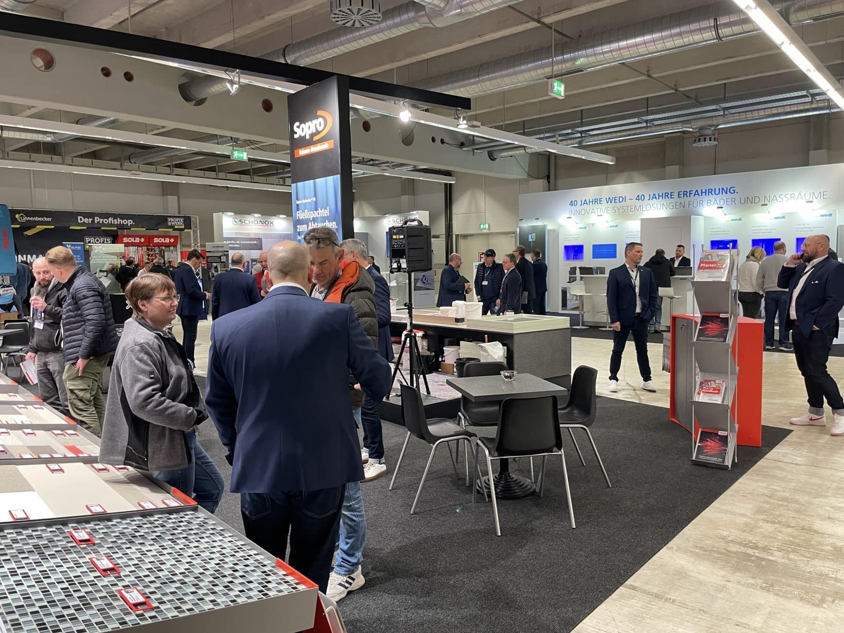 Am ersten Tag war die Messe sichtbar gut besucht. Fotos: Redaktion