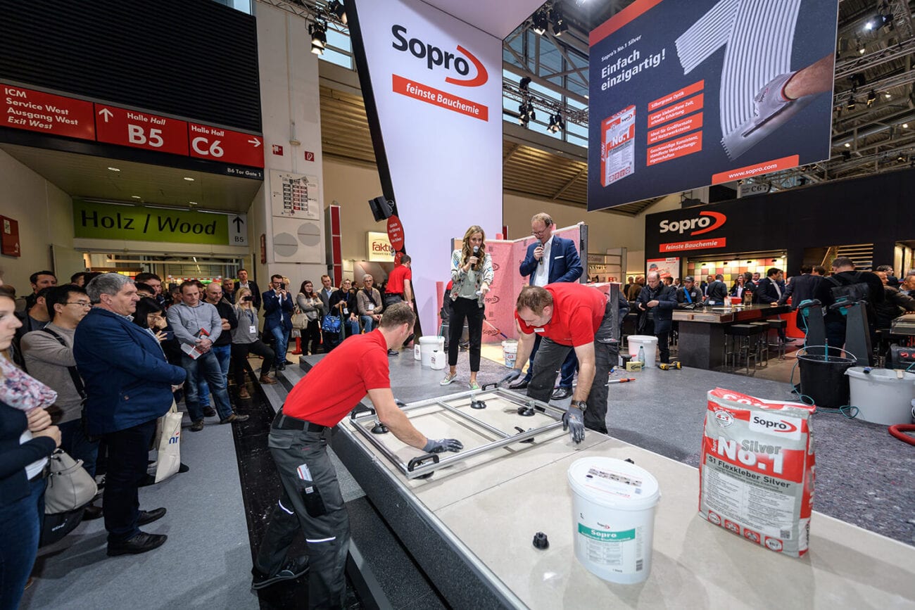 Sopro auf der BAU.