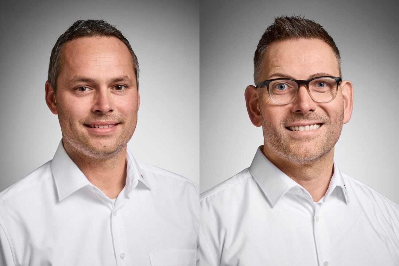 Neu im Schomburg-Außendienst: Daniel Wachtmeister (links) und Oliver Döhn