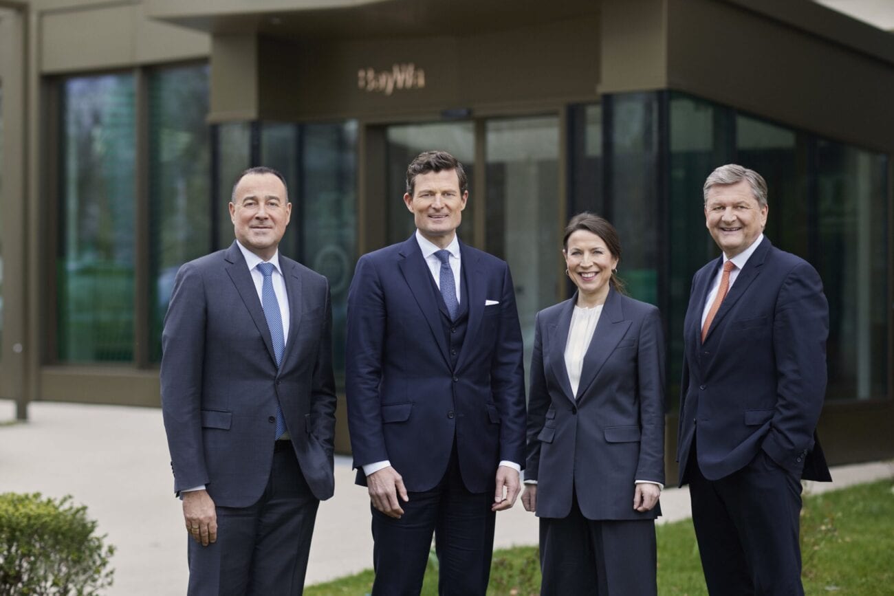 Der neue BayWa-Vorstand (von links): Andreas Helber, Marcus Pöllinger, Dr. Marlen Wienert, Reinhard Wolf