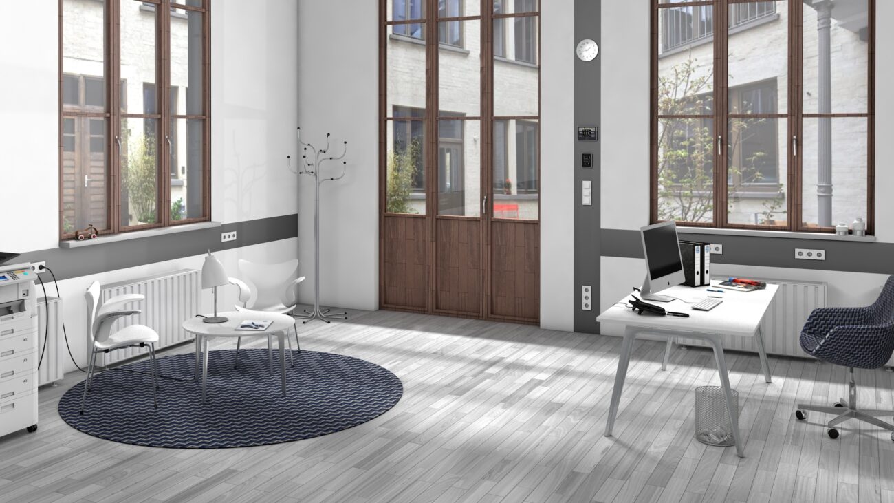 Wanda kann vertikal oder horizontal positioniert werden und erlaubt so den flexiblen Einsatz gemäß unterschiedlicher Raumanforderungen. Foto: Phol-con