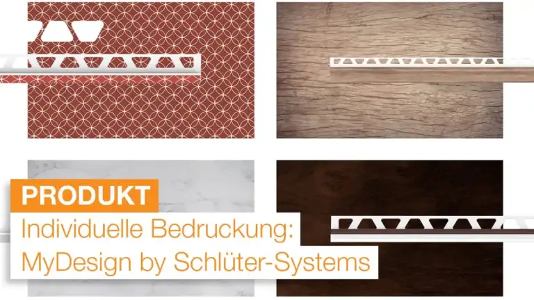 Individuelle Bedruckung mit MyDesign by Schlüter-Systems