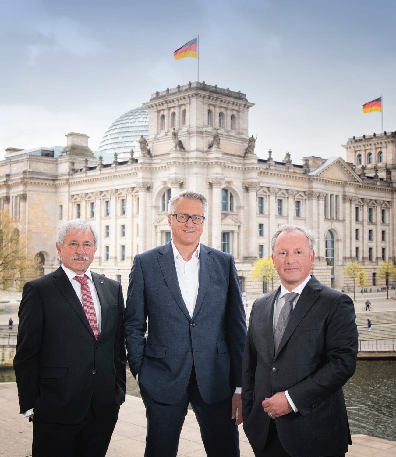 (v.l.) Dr. Hans-Joachim Riechers, Christoph Dorn, Lars Jope Foto: Simone M. Neumann