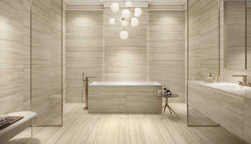 Tuscan Tracks Badezimmer. Foto: Villeroy&Boch