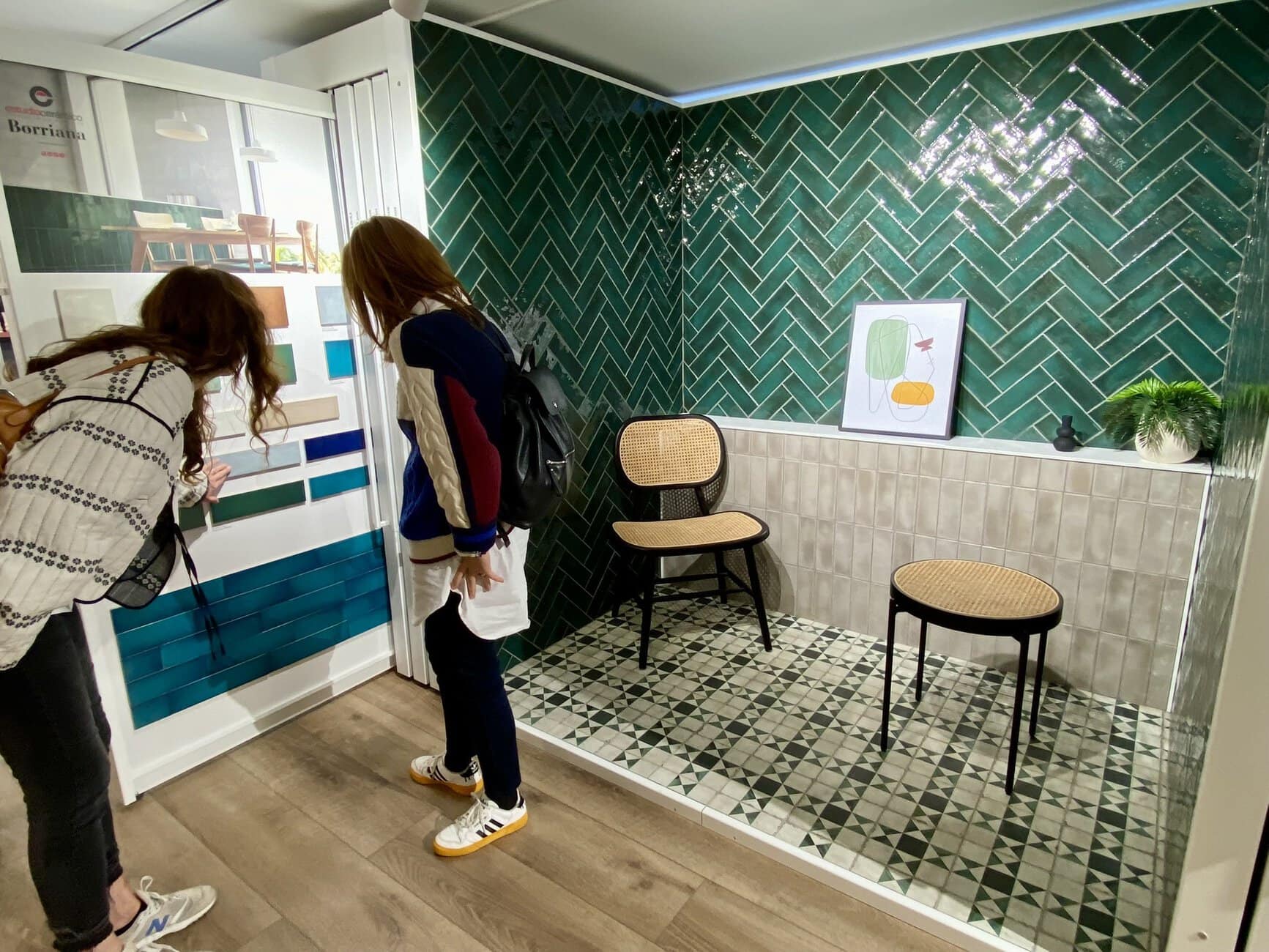 Beliebt waren auch die Mustertafeln, Foto: Bettina Sternberg