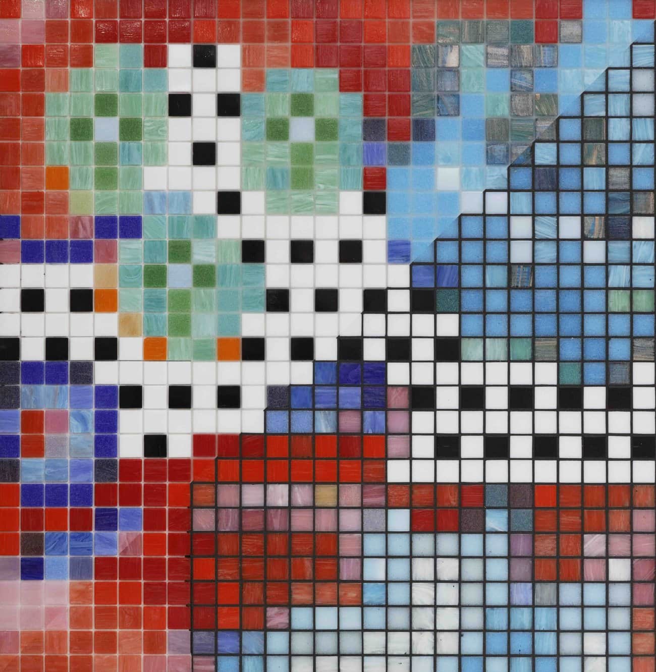 chiedliche optische Wirkung bei Verfugung mit einem farbigen Fugenmörtel im Vergleich zu einem farblosen Fugenmörtel