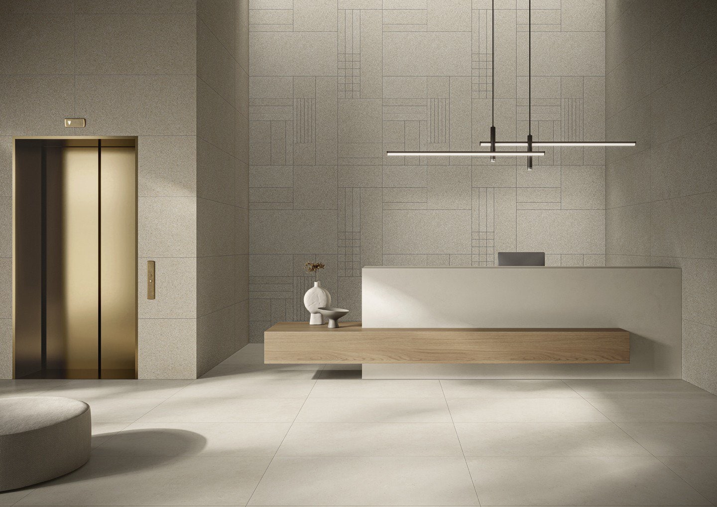 Solid Tones Lobby neue Oberfläche: Foto: Villeroy&Boch