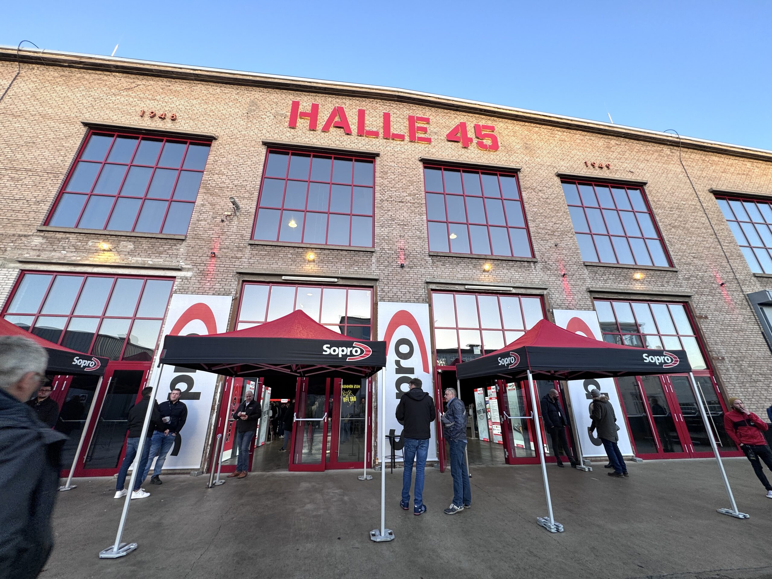 Coole Location: die Halle 45 in Mainz.