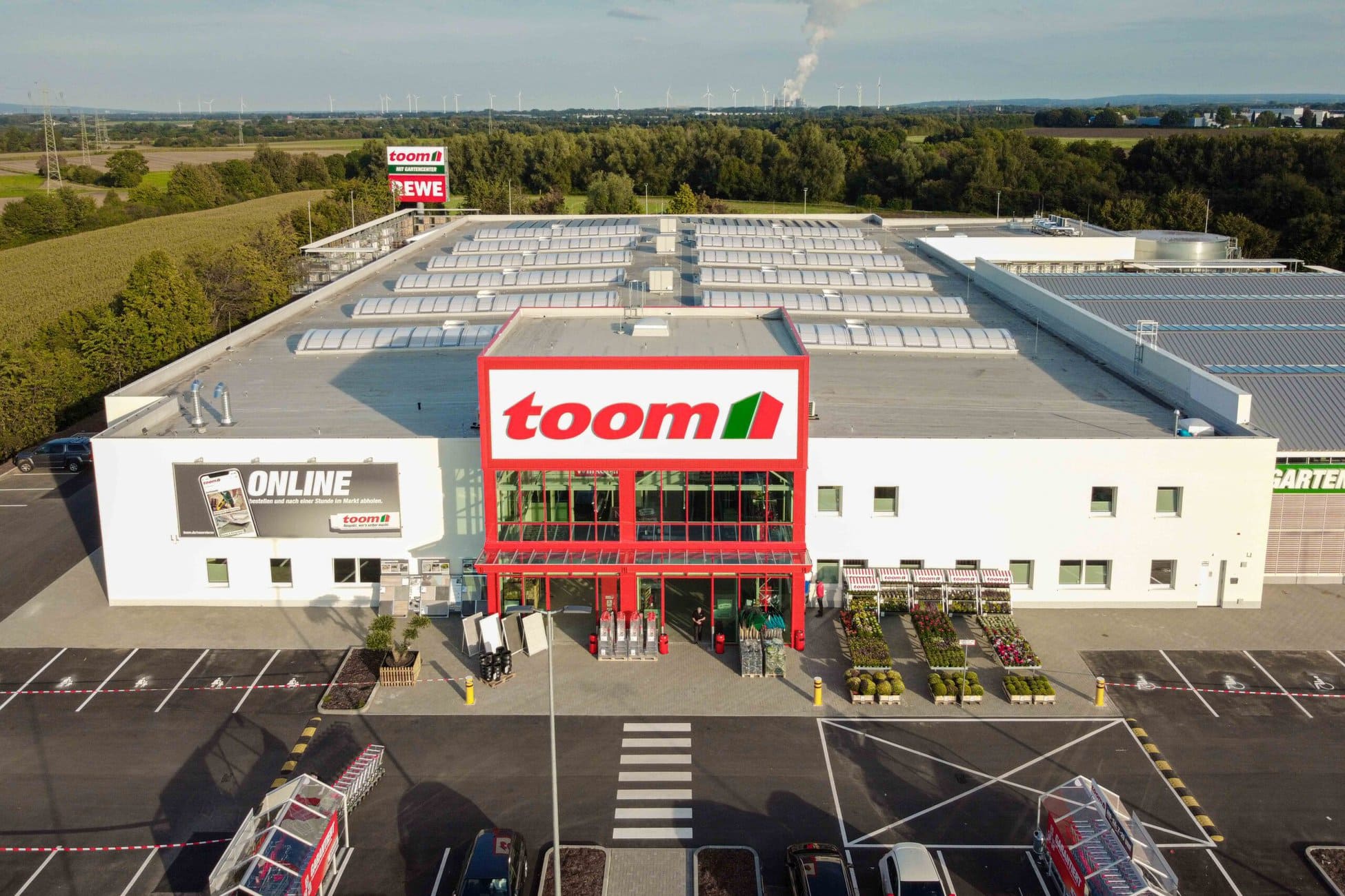 Positiver Trend: toom senkt Strom-, Wärme- und Wasserverbrauch im Jahr 2023 deutlich Copyright: toom