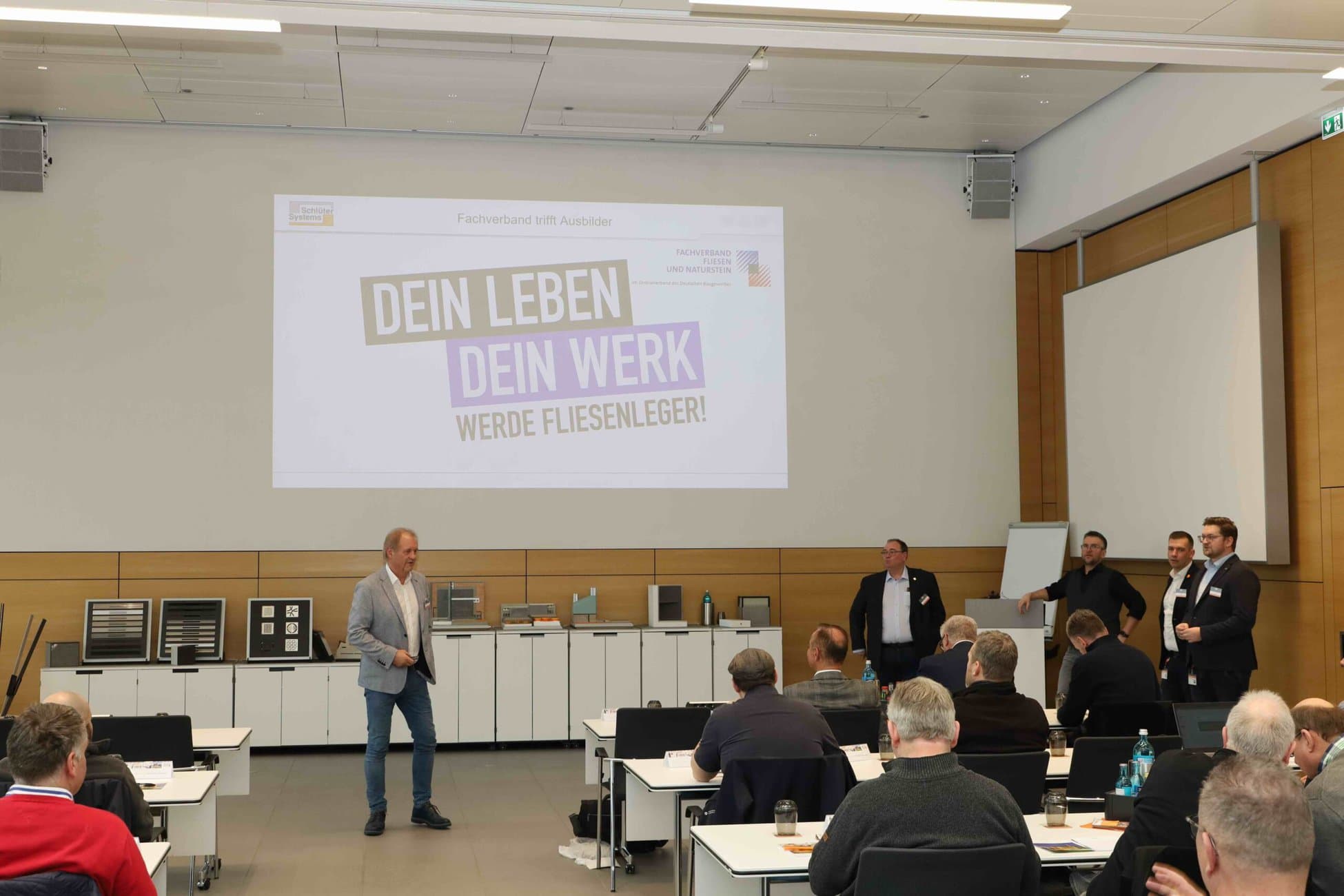 Gastgeber in der WorkBox Fachverband Fliesen und Naturstein. Foto: FFN