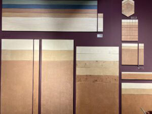 Bodenfliesen in Holzoptik