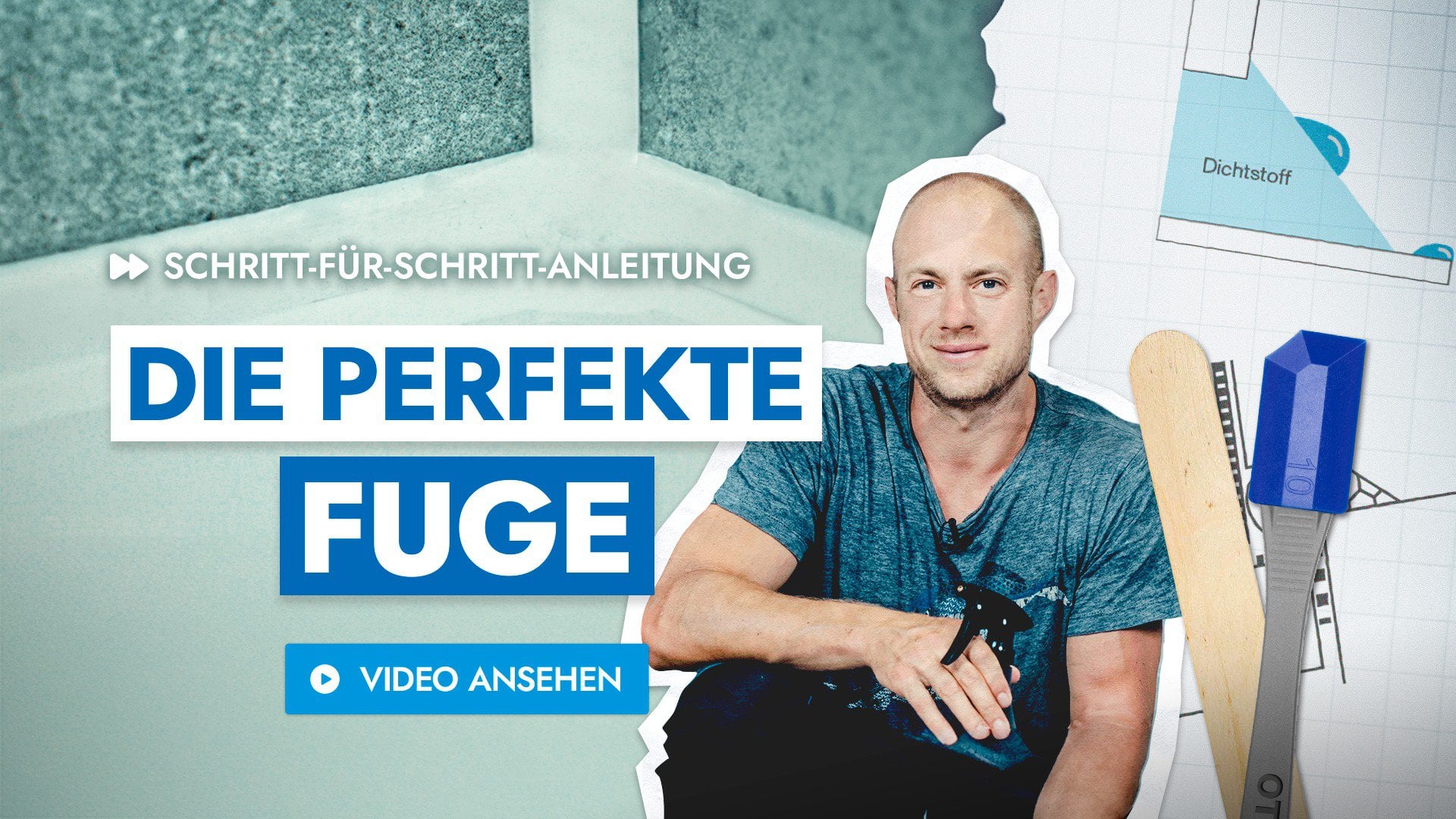 Fugenprofi die perfekte Fuge. Foto: OTTO