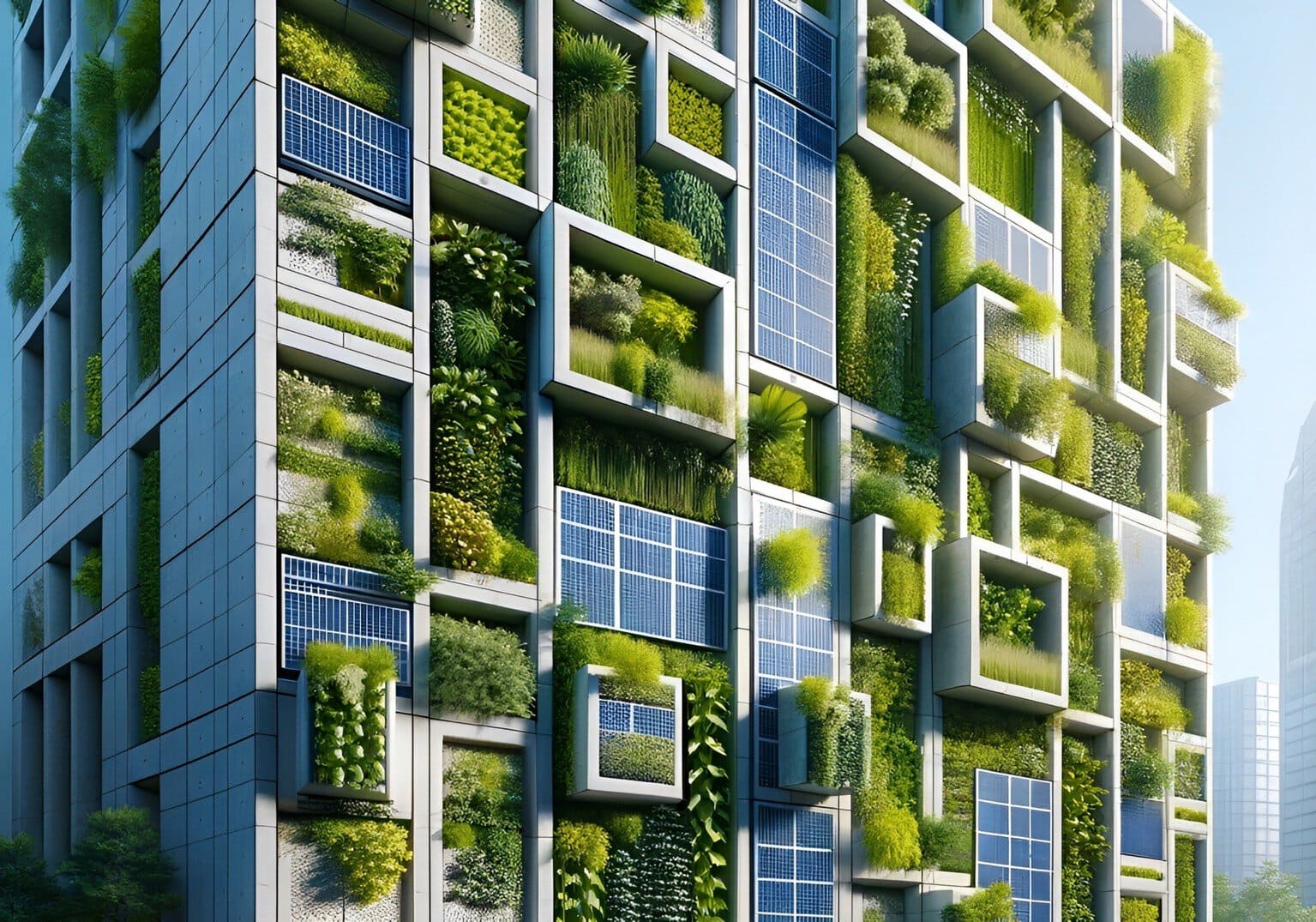 Die Gießkeramik bietet eine Vielzahl unterschiedlicher Gestaltungsmöglichkeiten: So kann sie gleichzeitig als innovatives Gestaltungselement und Pflanzgefäß dienen.Foto: Leipfinger-Bader / DALL-E