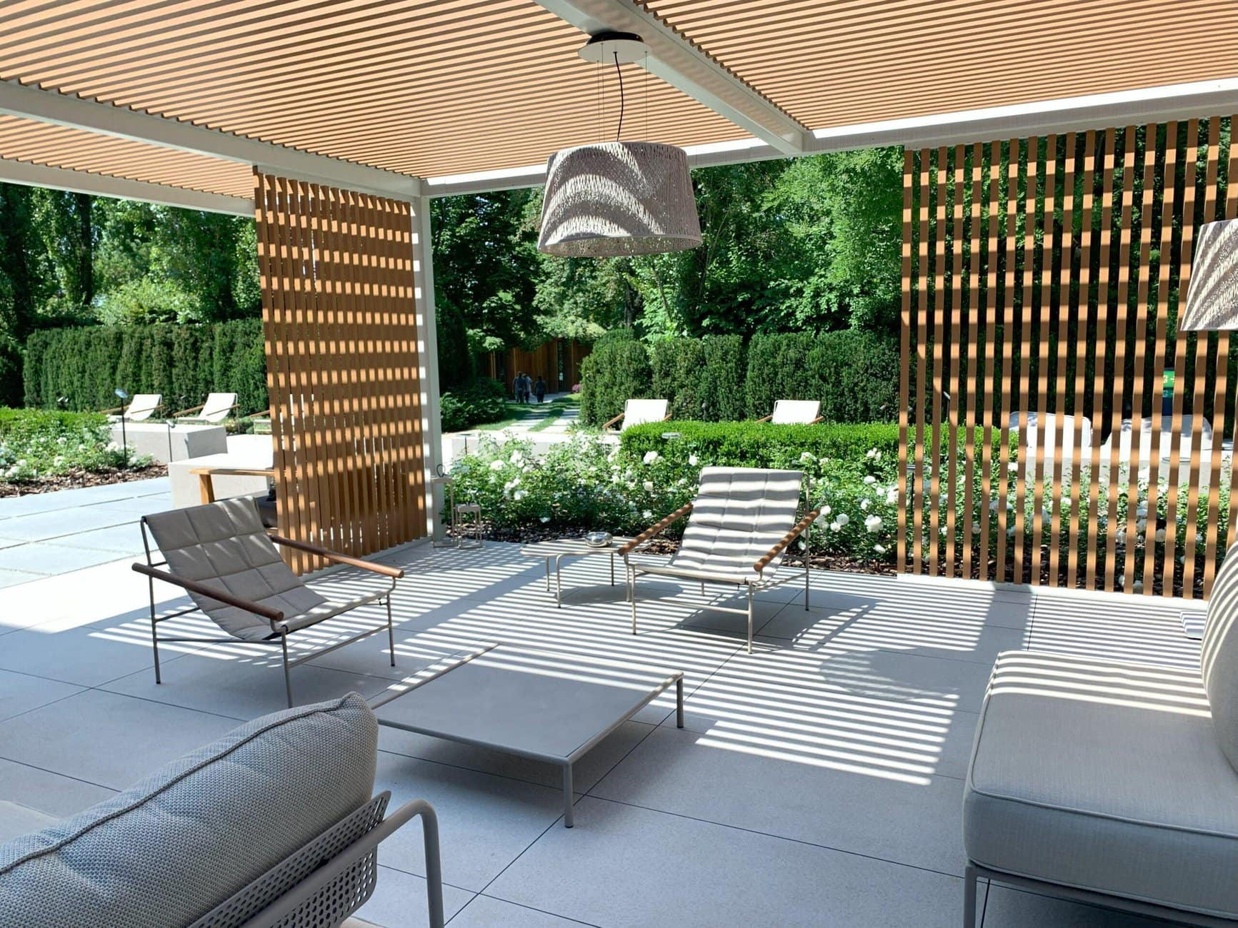 Terrasse Feinsteinzeug