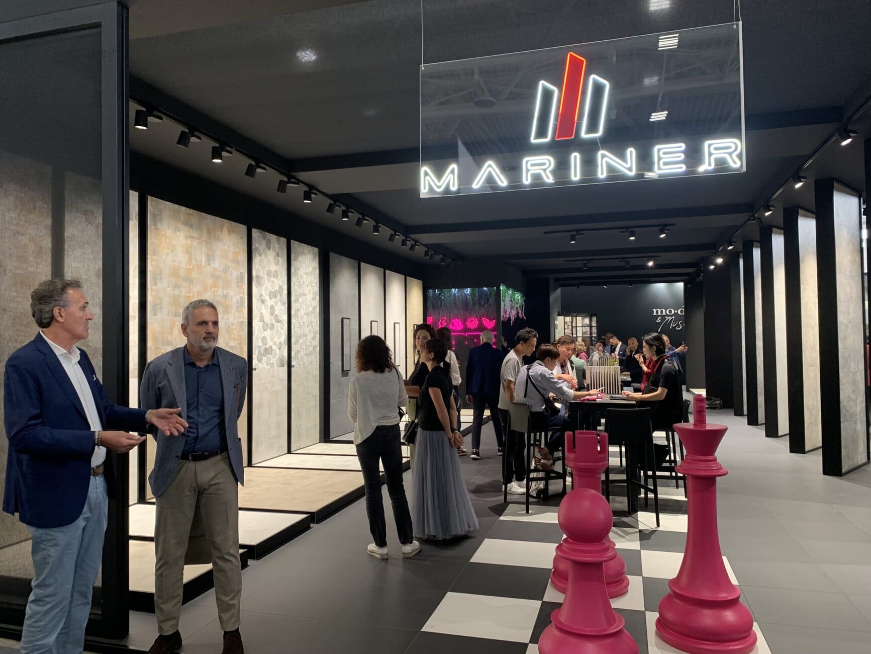 Ceramiche Mariner auf der Cersaie 2024 Foto: Alexandra Becker