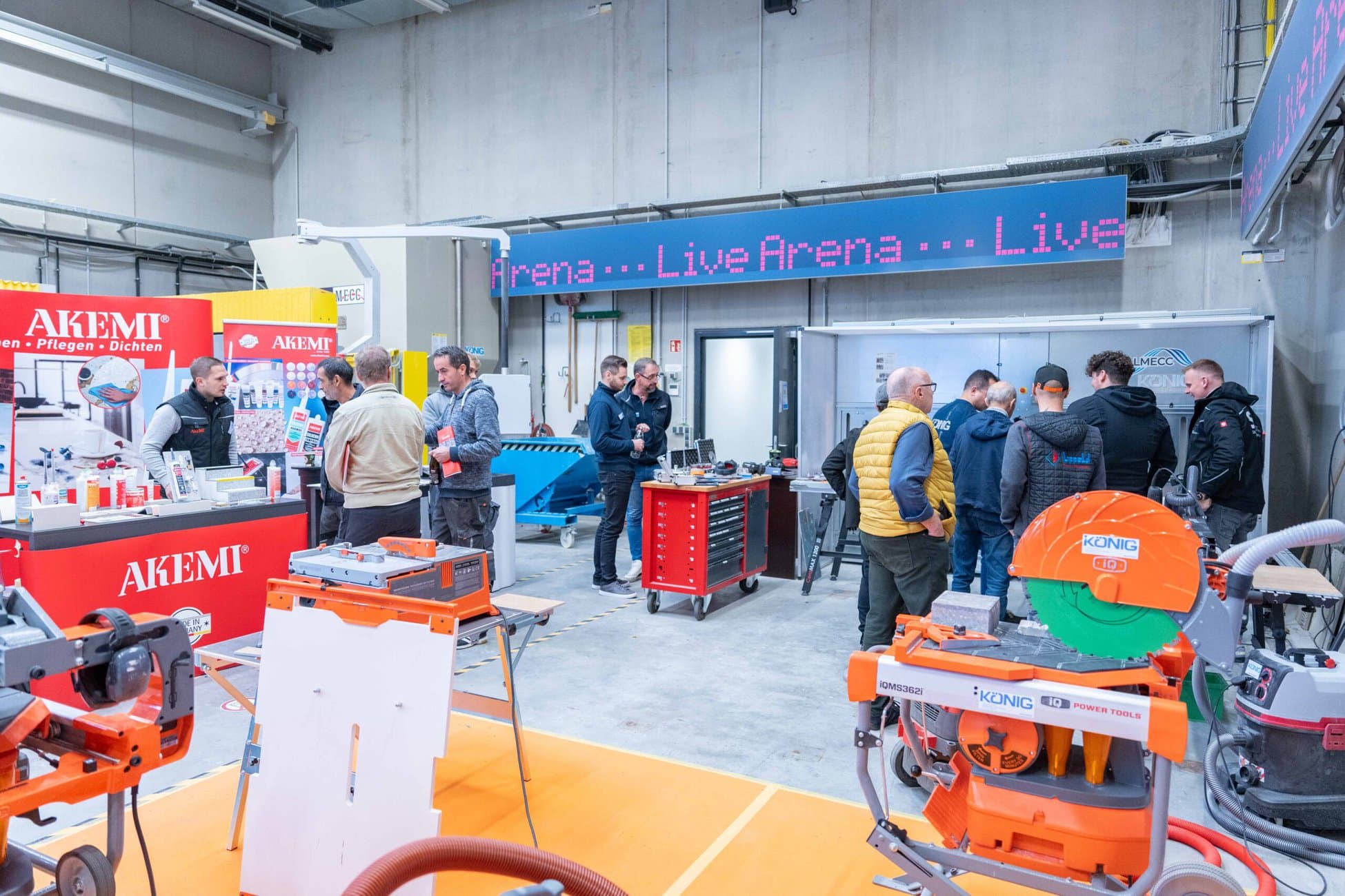 Immer zuerst informiert: König läd zur vierten Auflage seiner Fliesenlegertage nach Karlsruhe ein. . (Foto: König)