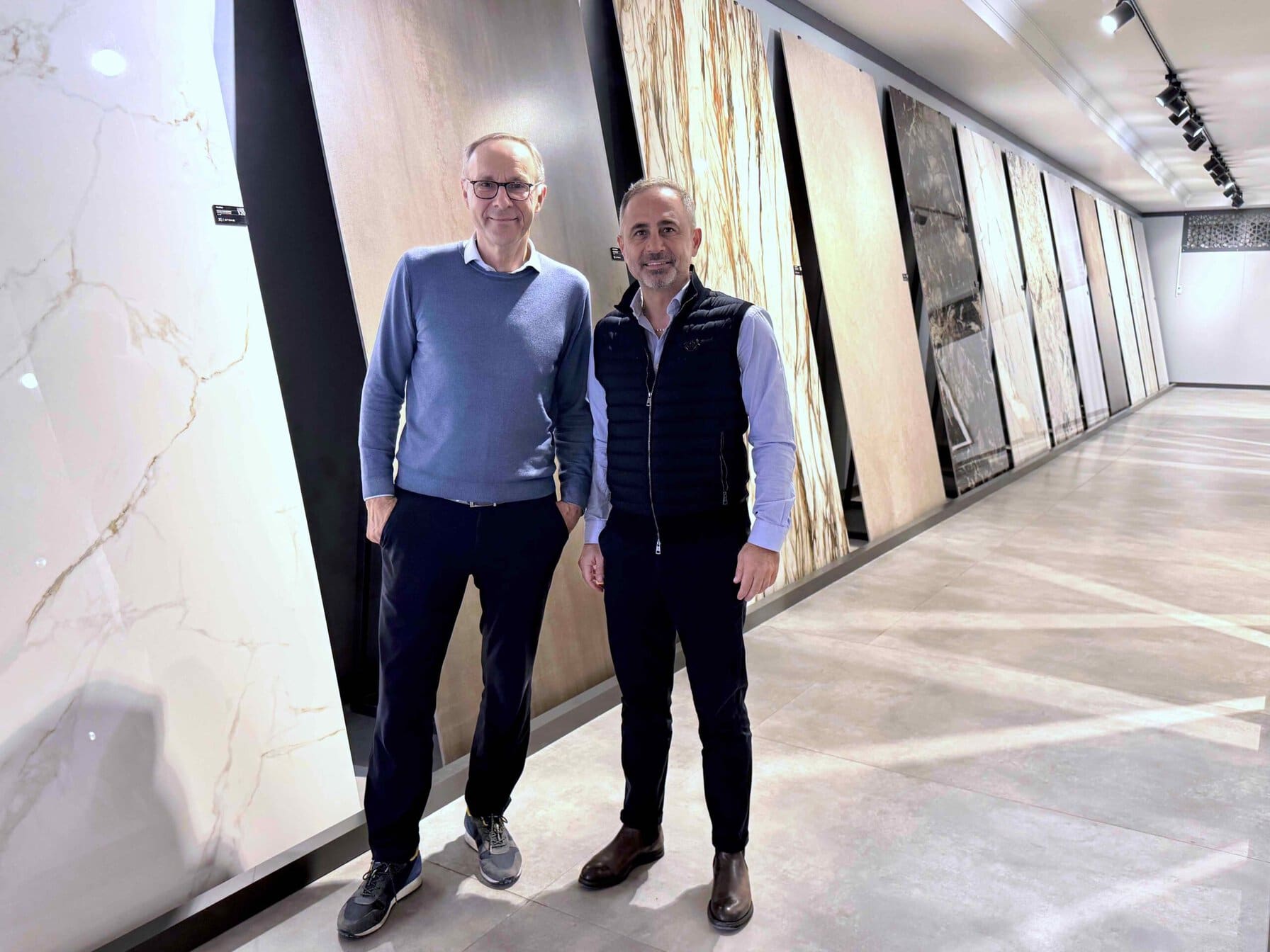 Gökmen Kösele, Exportleiter Europa und UK (r) und Tomas Matlari, Vertriebsleitung DACH.