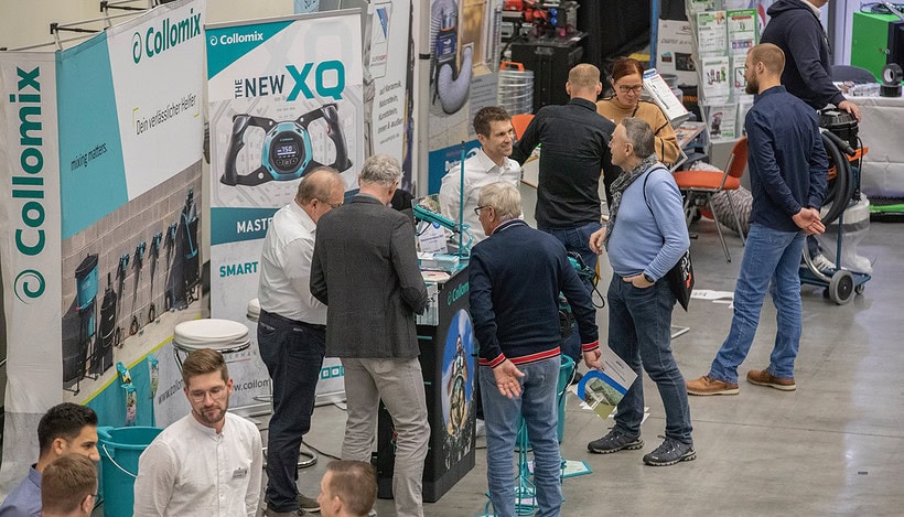 Informieren und präsentieren,die 38 Aussteller. Fotos: die Mauersegler