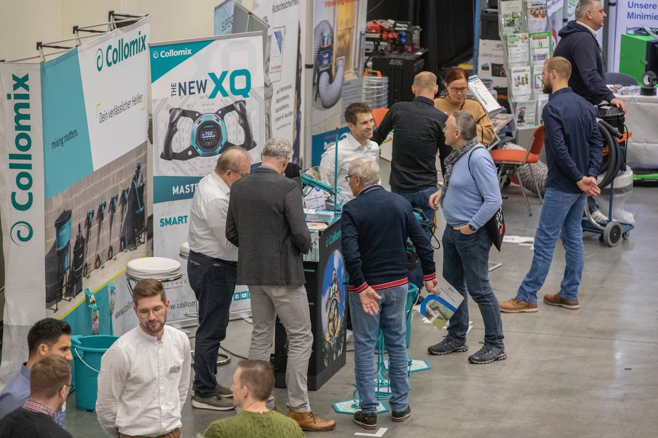 Informieren und präsentieren,die 38 Aussteller. Fotos: die Mauersegler