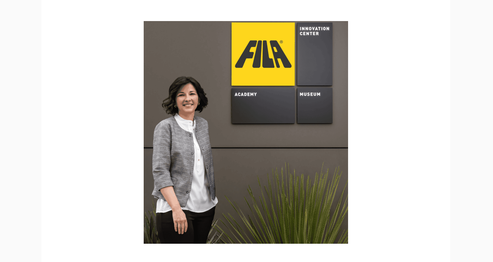 Alessandra Pettenon CEO FILA Solutions