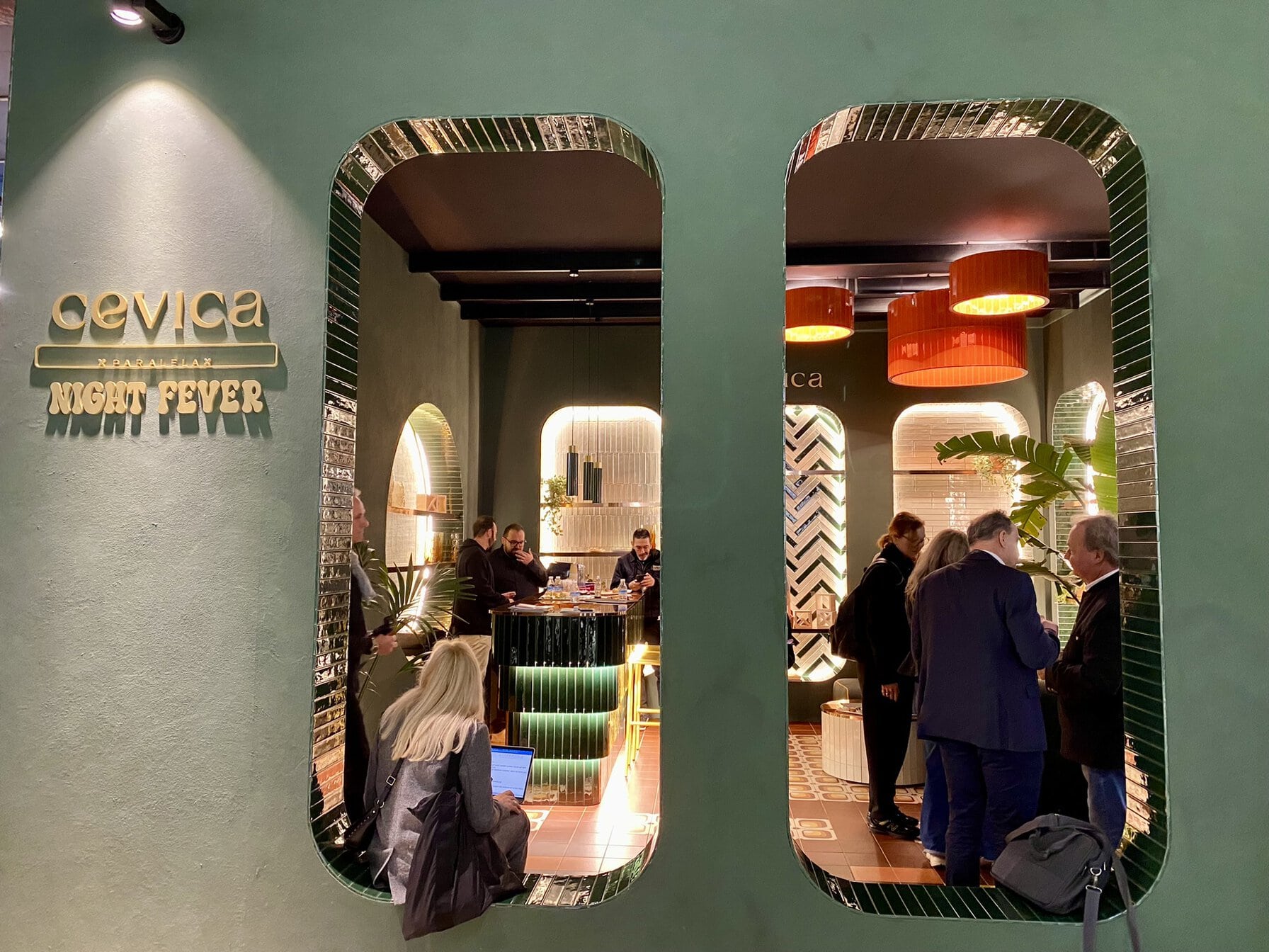 Messestand im Retro-Look, Foto: Redaktion