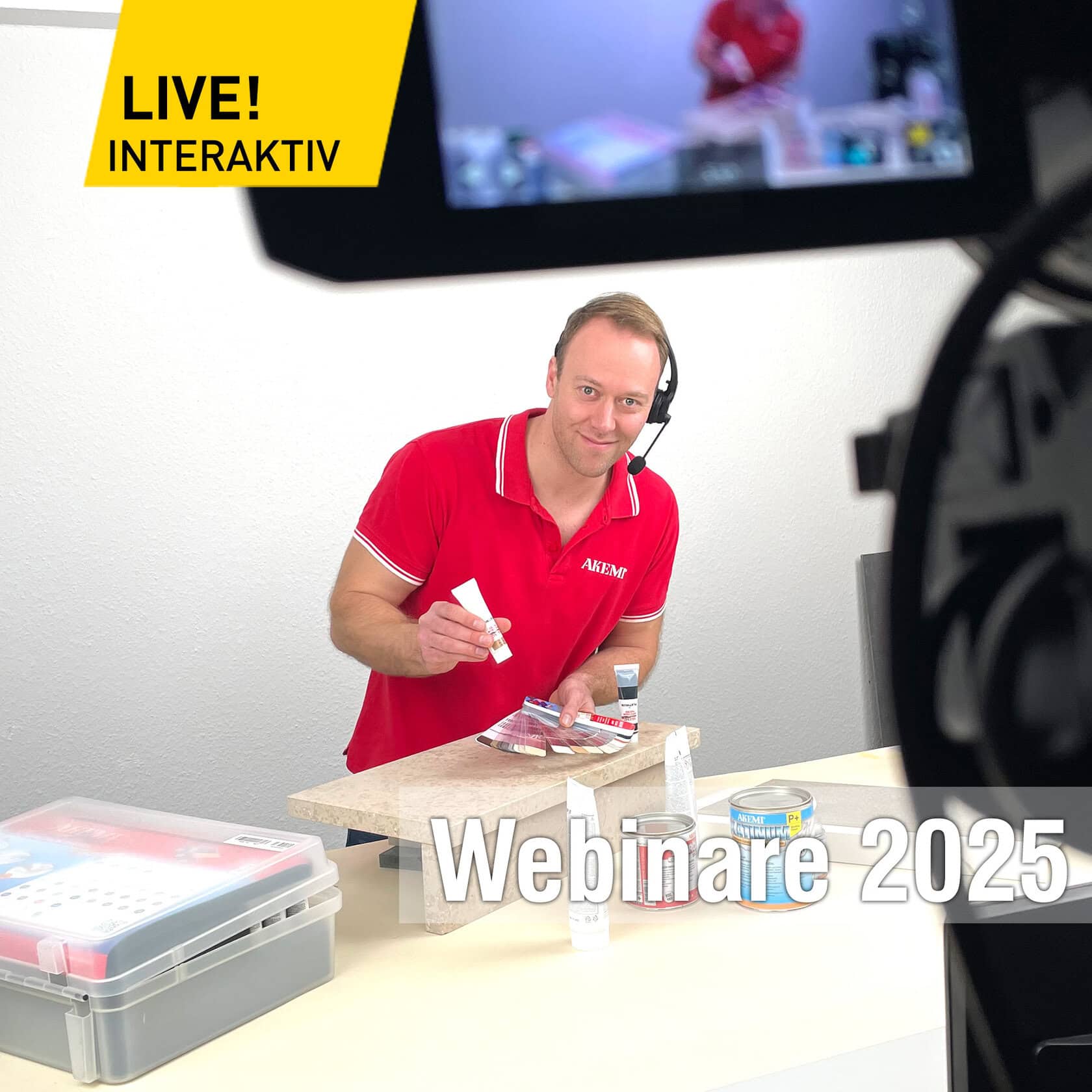 Johannes Albert, Leiter Anwendungstechnik bei AKEMI