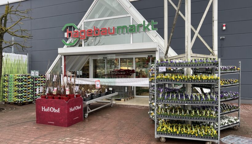 Der neue hagebaumarkt im thüringischen Pößneck (Foto: hagebau)