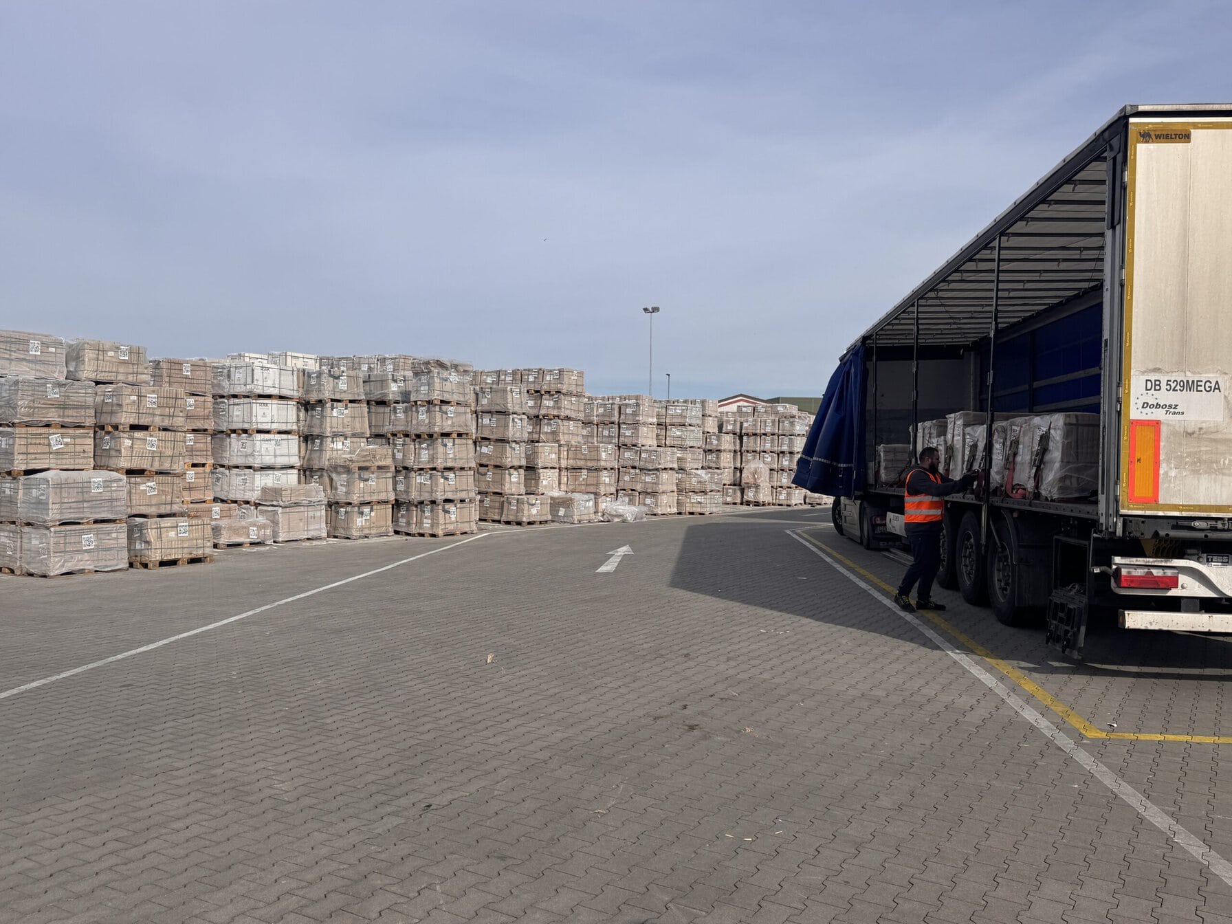 Üppiger Lagerbestand.