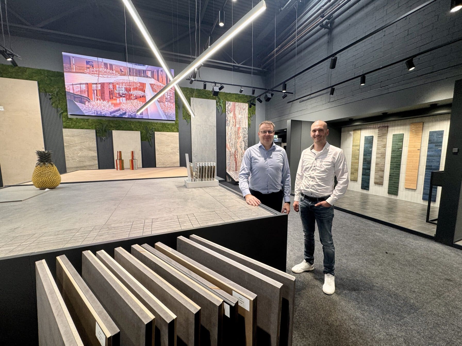 Markus Brixius, Geschäftsführer RAK Deutschland (lks.) und Vertriebsleiter ... . Alle Fotos: Redaktion