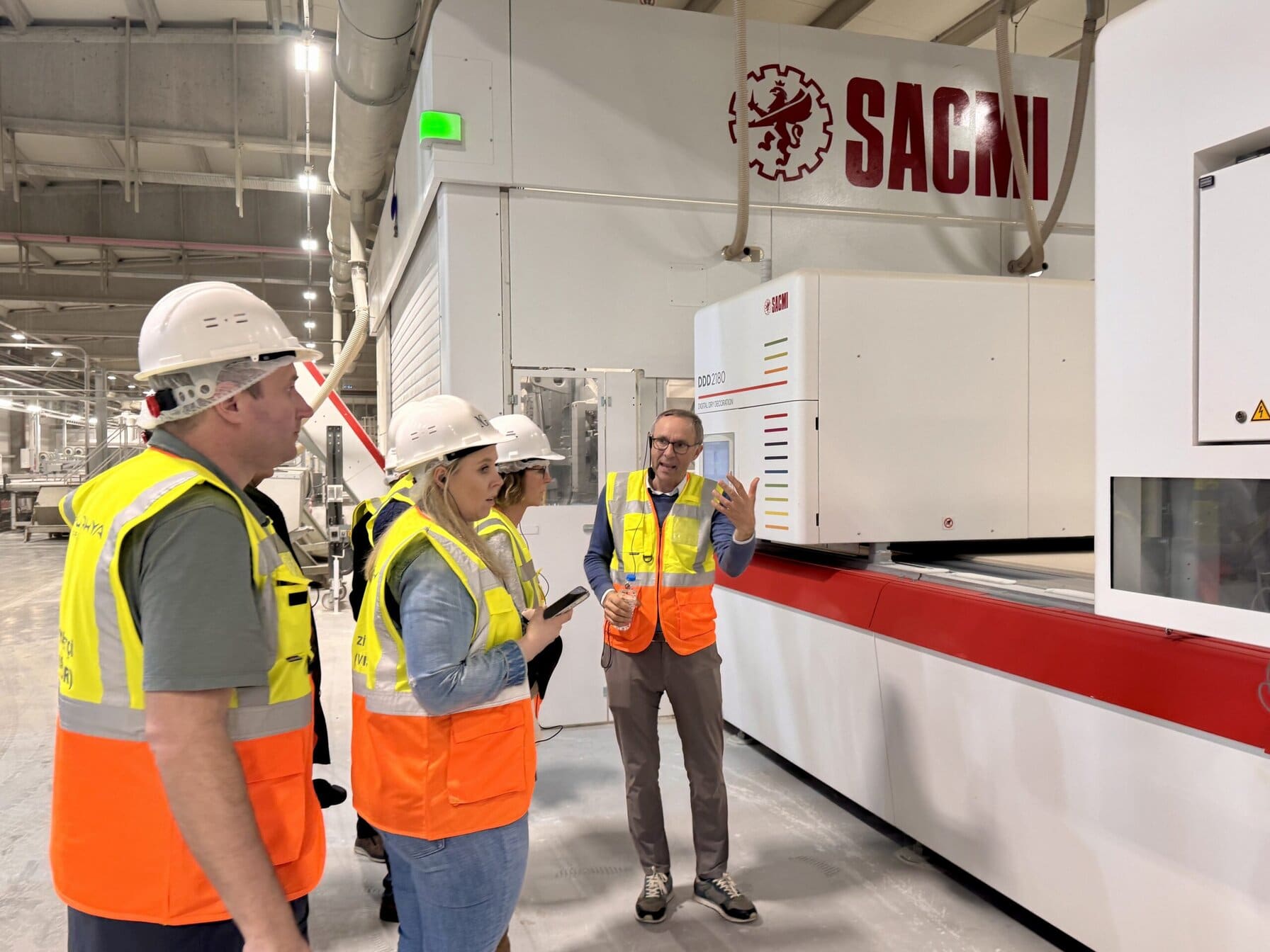 Viele Fragen gab es an der modernen Continua Plus Anlage.