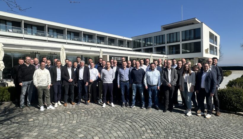 Die EUROBAUSTOFF Fachgruppe Galabau in Kassel anlässlich ihrer Frühjahrstagung. Foto